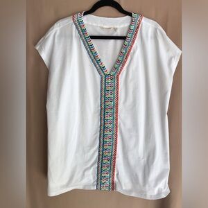 Soft Surroundings cap sleeved top